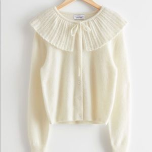 & Other Stories statement collar sweater